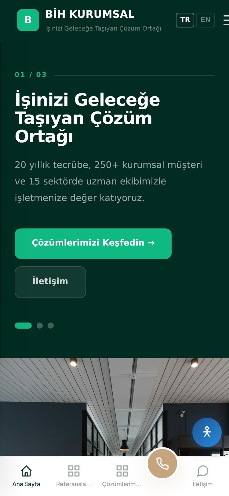Çok Satan Portföylü Kurumsal Site 4