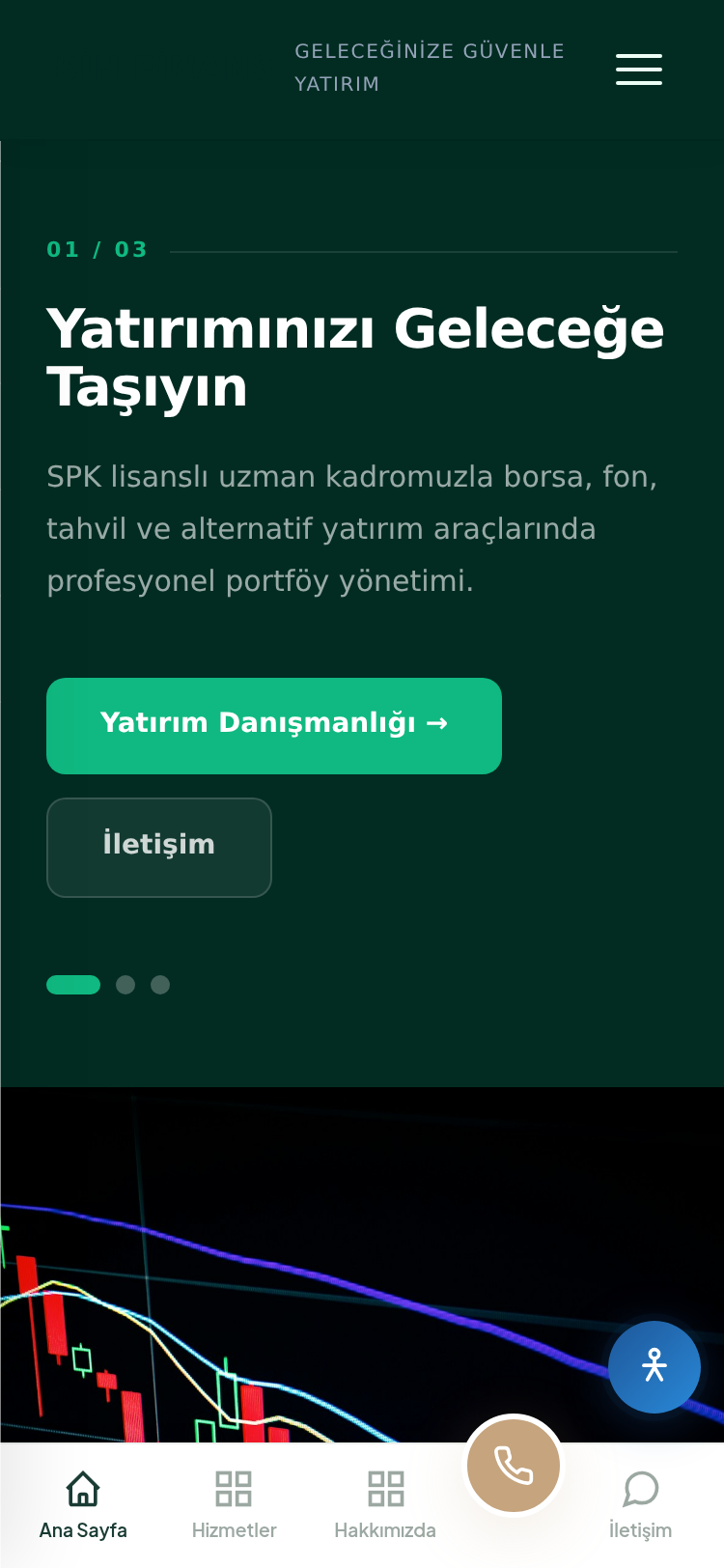 Yatırım ve Portföy Yönetimi Kurumsal Web Sitesi 4