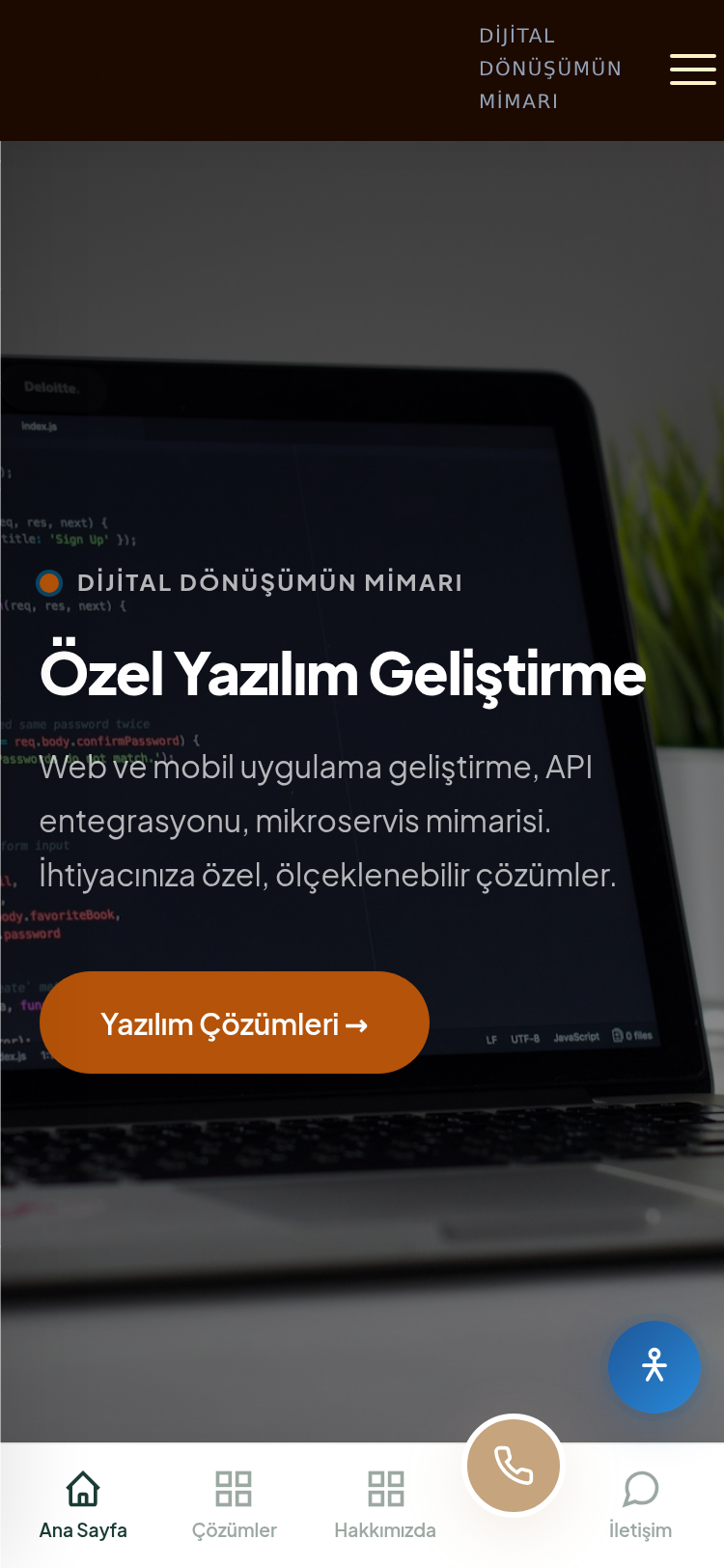 ERP ve İş Yönetimi Yazılım Firması Sitesi 4