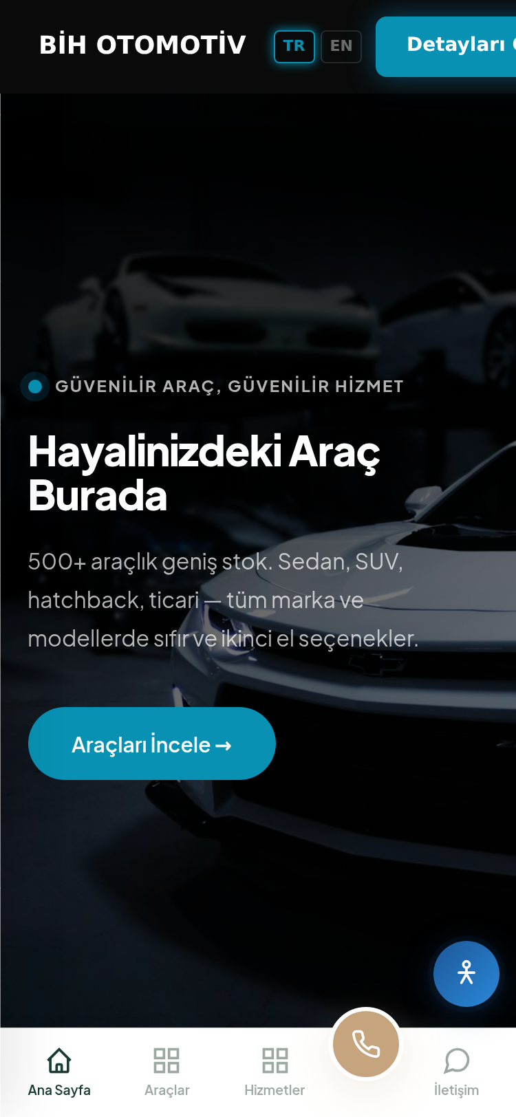 Oto Servis ve Lastik Tamiri Kurumsal Web Sitesi 4