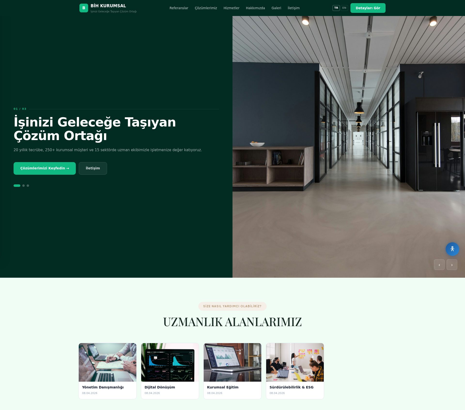 Çok Satan Portföylü Kurumsal Site