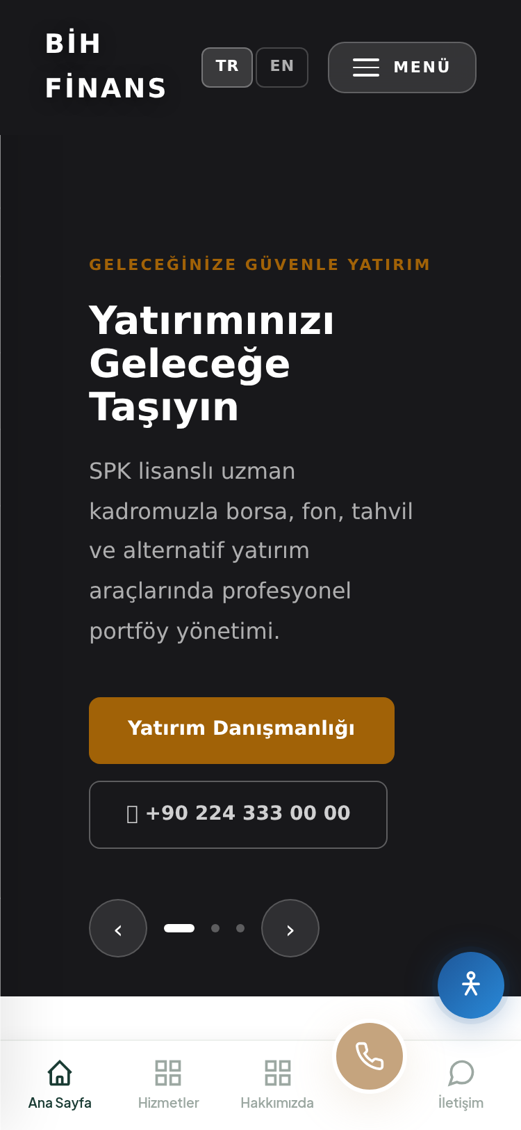 Muhasebe ve Mali Müşavirlik Kurumsal Web Sitesi 4