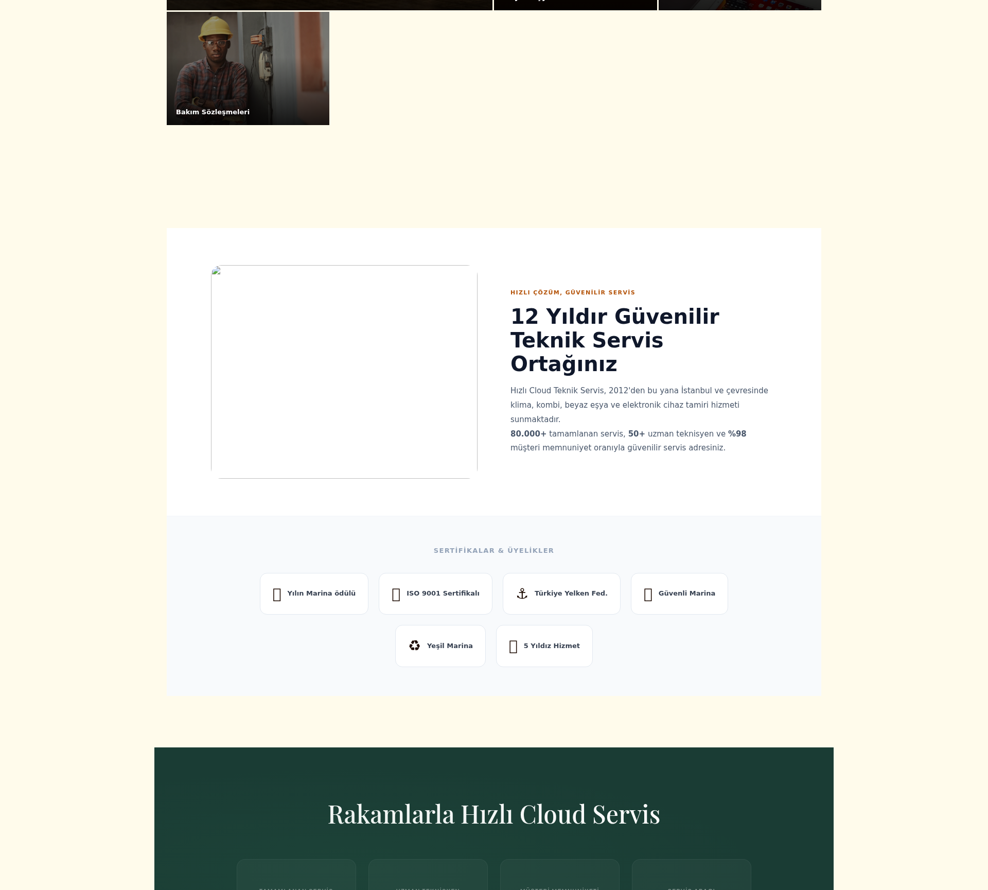 Kombi ve Doğalgaz Servis Web Sitesi 2