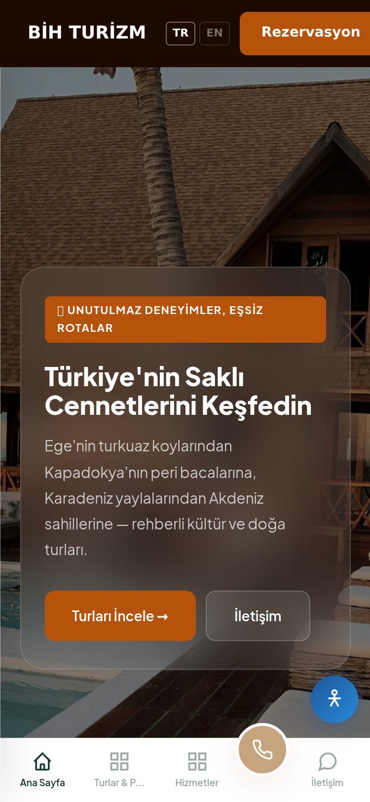 Tur Operatörü ve Seyahat Acentesi Web Sitesi 4