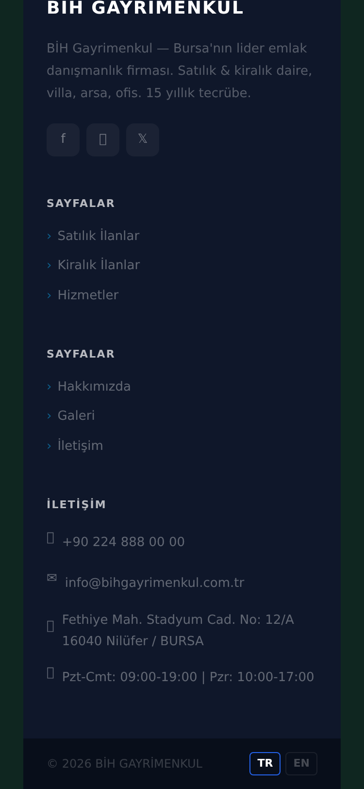 Lüks Konut ve Rezidans Tanıtım Sitesi 5