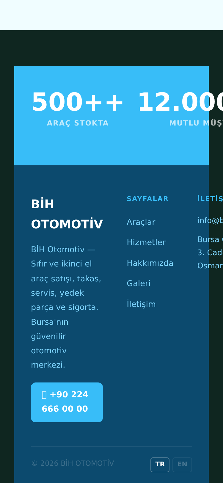 Oto Cam ve Film Uygulama Web Sitesi 5