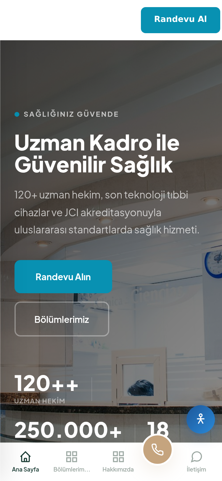 Veteriner Kliniği Web Sitesi 4