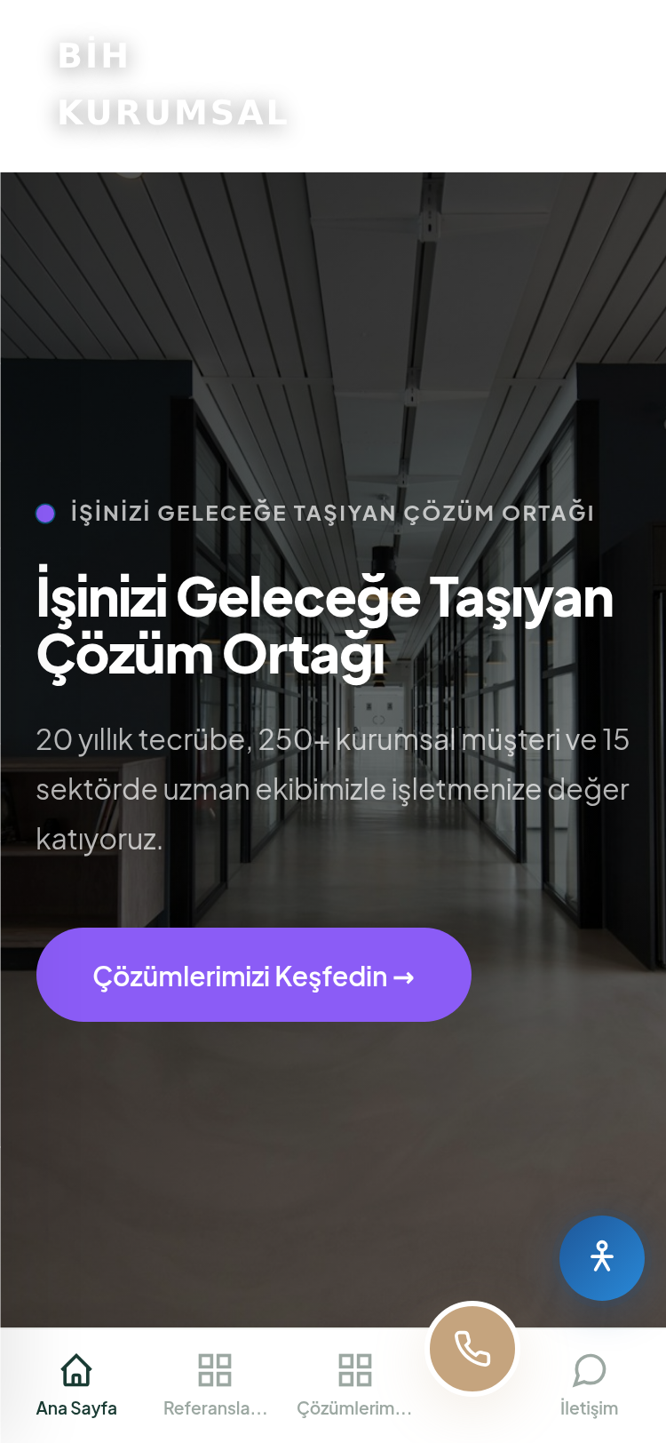 Çok Satan Video Arka Planlı Kurumsal Site 4