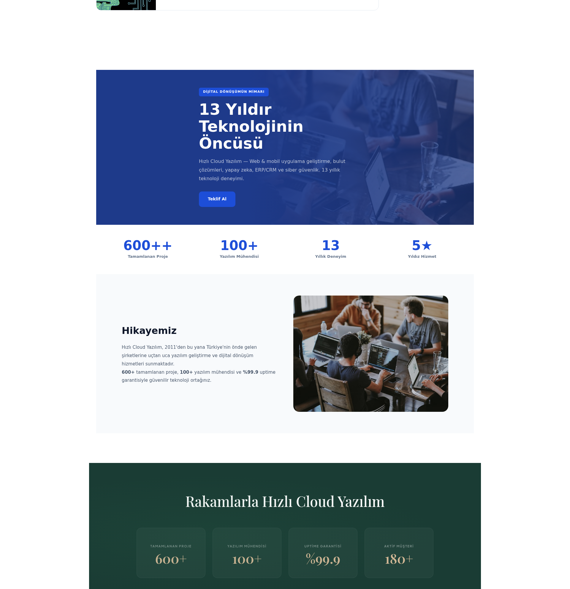 BT Hizmetleri ve Altyapı Danışmanlığı Web Sitesi 2