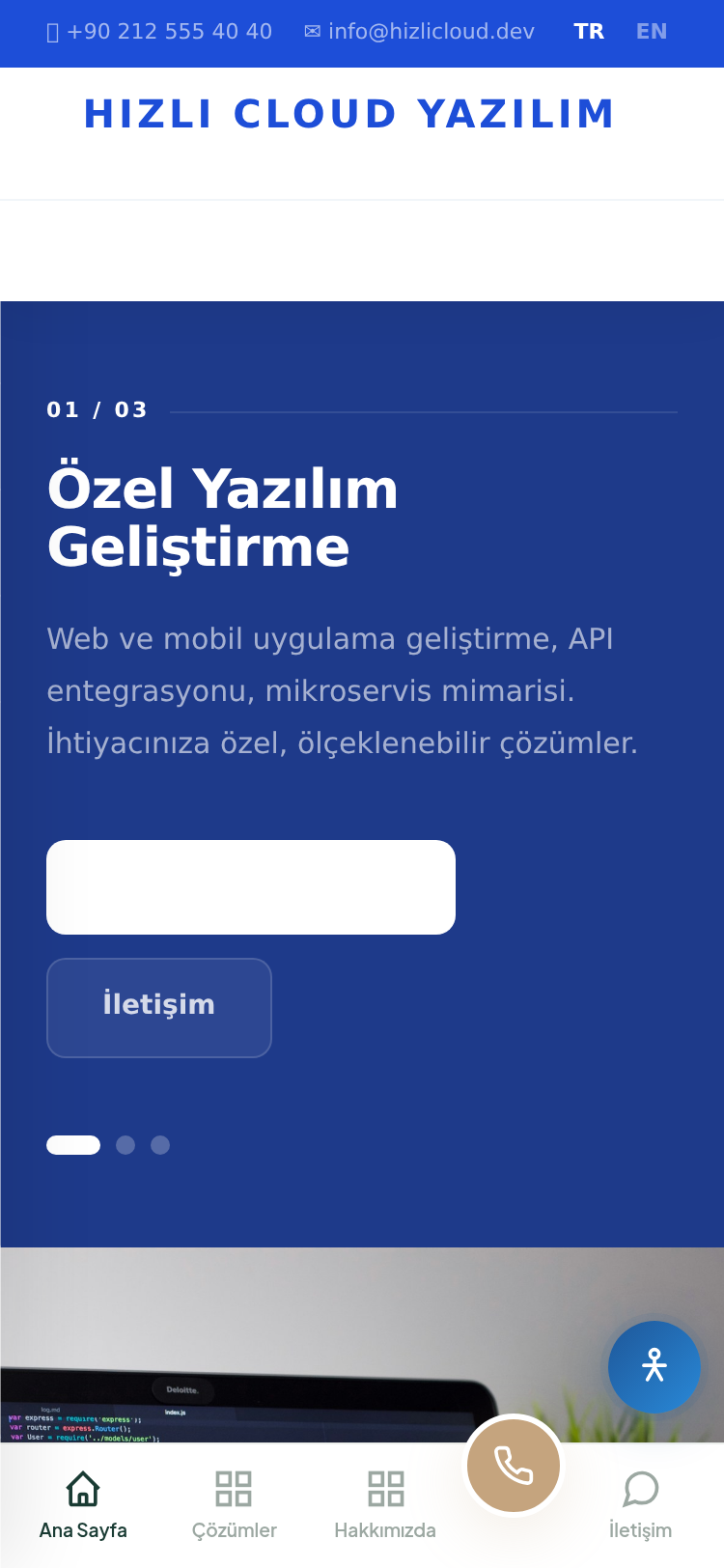 Siber Güvenlik Firması Web Sitesi 4